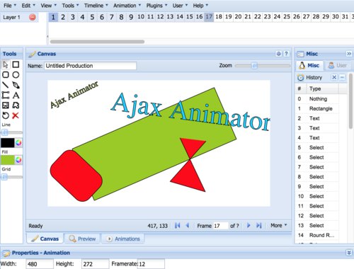 ajax animation software free download